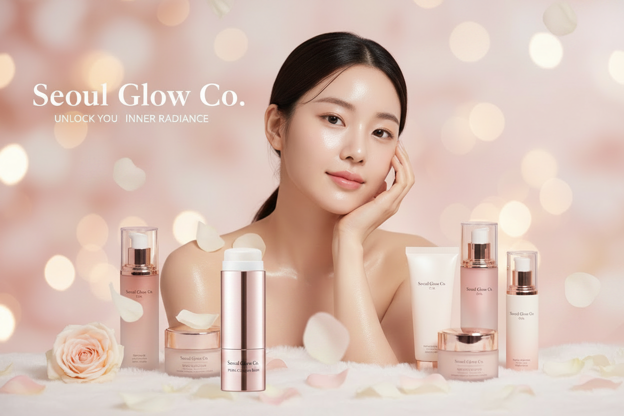 Seoul Glow Co. Hero Banner with Balm Stick